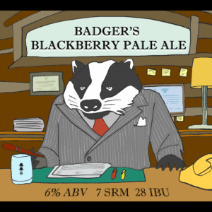 Badger's Blackberry Pale Ale
